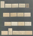1892-1936 Italian Eritrea Colony Stamp Collection Of 18 Values All Are Mnh Og