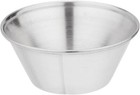  12-pk  Winco Sauce Cup Smooth Stainless Steel Round 1 5 Oz Scp-15