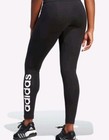 Adidas High Rise Black Full Length Leggings Women s S Nwt Spellout Logo Tight