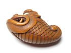 Japan Antique Netsuke Fish Inro Ojime Sagemono Rare Meiji Era 1868-1912 Original