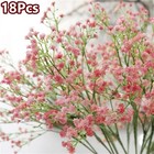 18pcs Artificial Fake Babys Breath Gypsophila Flowers Bouquet Wedding Home Decor