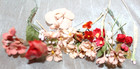 Large Vintage Millinery Flower Lot For Arts Crafts And Hat Making