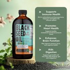 Black Seed Oil - Pure Immune Health - Cold Pressed Brain Function Heart Support