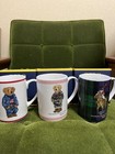 Polo Ralph Lauren Polo Bear Mugs  set Of 3 