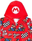 Nintendo Super Mario Kart Hooded Zip Pajama Suit Size L  10-12  New    