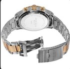 Akribos Xxiv Ak763 Men s Quartz Watch Two-tone Bracelet Black Day date 50mm