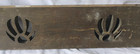 Antique Pierce Carved Victorian Oak Pediment 36 1 2  Wide