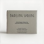 Darling Spring Salt And Pepper Shaker Set