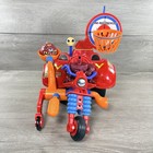 Vintage 1986 Amtoy Madballs Mad Rollercycle Vehicle Complete W  Hornhead