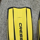 Cressi Sub Pro Light Lightweight Open Heel Fins Scuba Diving Snorkeling Xl - Yel