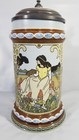 Mettlach Villeroy Boch Brothers Grimm Fairy Tales Stein Snow White Frog Prince