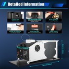 Smoke Fog Machine 1500w 3l Party Xmas Dj Stage Fogger Effect Dry Ice W  Remote
