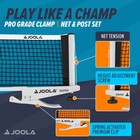 Joola Snapper Professional Table Tennis Net And Post Set - Portable And Easy    