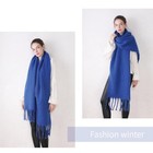 Women s Big Colorful Thick Blanket Scarf Winter Oversized Warm Chunky Wrap