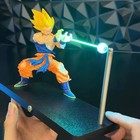 Dragon Ball Z Goku Kamehameha Led Night Light Magnetic Levitating Desk Lamp