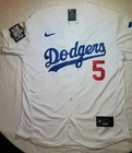 Los Angeles Dodgers Mlb  5 Corey Seager Nike World Series 2020 Jersey Size 40