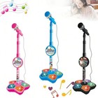 Kids Microphone Stand Toy  Portable Children s Karaoke Electronic  Durable Party