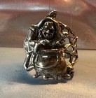 Witch With Cauldron And Cat 925 Ring Size 9 5  Witchcraft Wicca  By Jkl  221