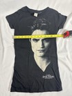 Twilight Saga New Moon Edward Cullen Juniors Slim Graphic T-shirt Black M