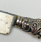 Number 75 By Gorham Sterling Silver Roast Carving Knife 1890 - 13 In 