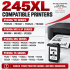 1 Pg-245 Xl Pg245xl   Black Ink Cartridge   For Canon Pixma Printer   High Yield