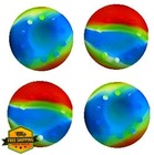 4x Ps4 Ps3 Xbox One 360 Ps2 Analog Joystick Thumbstick Grips Colorful