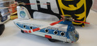 Daiya Friction Powered Tin Pan America Skyway Helicopter