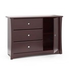Storkcraft Dresser 33 31 hx47 24 wx16 73 d Combo 3-drawer Crescent Espresso