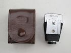 Zeiss Ikon Contax Rf Rangefinder 30mm 422 Finder W case  Late Style Rare  lqqk 