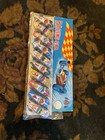 Nos 10 Vintage Tin Racing Car Pack 1960s Dime Store Litho