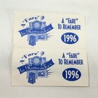 1996 Cape May Lewes Ferry Nj A Fare To Remember Promotional Coupons Lot Of 2