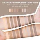 9 Colors Matte Naked Eyeshadow Palette Neutral Nude Smoky Eye Shadow Pallet Gray