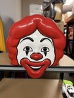 Vintage Ronald Mcdonald Playground Advertisement Plastic Head Sign Display