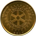 1976 Yucca Valley  California Ca Yucca Valley Rotary Club Trade Dollar Token