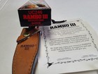 Mini Rambo Iii 6  Minature Bowie Knife United Uc246 Rare 1993  free Shipping 