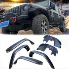 Omp Offroad Steel Fender Flares Compatible For Jeep Wrangler  jl jlu 2018