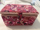 Vintage Sewing Box With New And Used Contents
