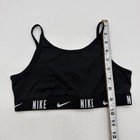 Nike Sport Bra Girls M Black Logo   45645