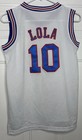 Space Jam Tune Squad Bunny Lola  10 Basketball White Jersey Size Small