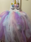 Unicorn Tutu Dress For Girls Birthday Party Cosplay Princess Costume  Halloween 