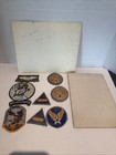 Miscellaneous World War Ii Items Patches Ribbons Picture Pamphlet