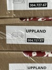 Ikea Uppland Loveseat 2 Seat Cover Only  Virestad Red white 304 727 67
