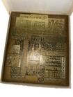 Hallmark Tailored Memory Mount Gold Photo Album For Photographs 11x14 Made In Us