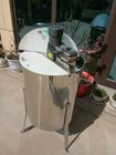 110v Electric 4 Frame 304 Stainless Steel Honey Extractor With Stand Beekeeping