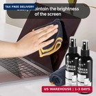 Screen Cleaner Spray Kit  2x  - Tv Screen Cleaner Spray And Microfiber Cleaning