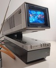 Sony Trinitron Kv-4000 Color Tv 4  Monitor With Dtv Box Beautiful Color Working 