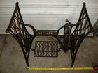 Antique Singer Treadle Sewing Machine Cast Iron Table Base 23 