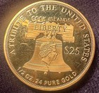 1 2 Troy Oz 2011 Cooks Island  25 Elizabeth Actual Gold Weight 0 120 Troy Ounces