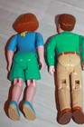 Fisher-price Loving Family Dollhouse Parents Dad Father   Mom Mother Doll 1993