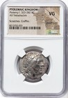 Ptolemy I The Great 323-282 Bc  Silver Ar Tetradrachm Ptolemaic Kingdom Coin Ngc